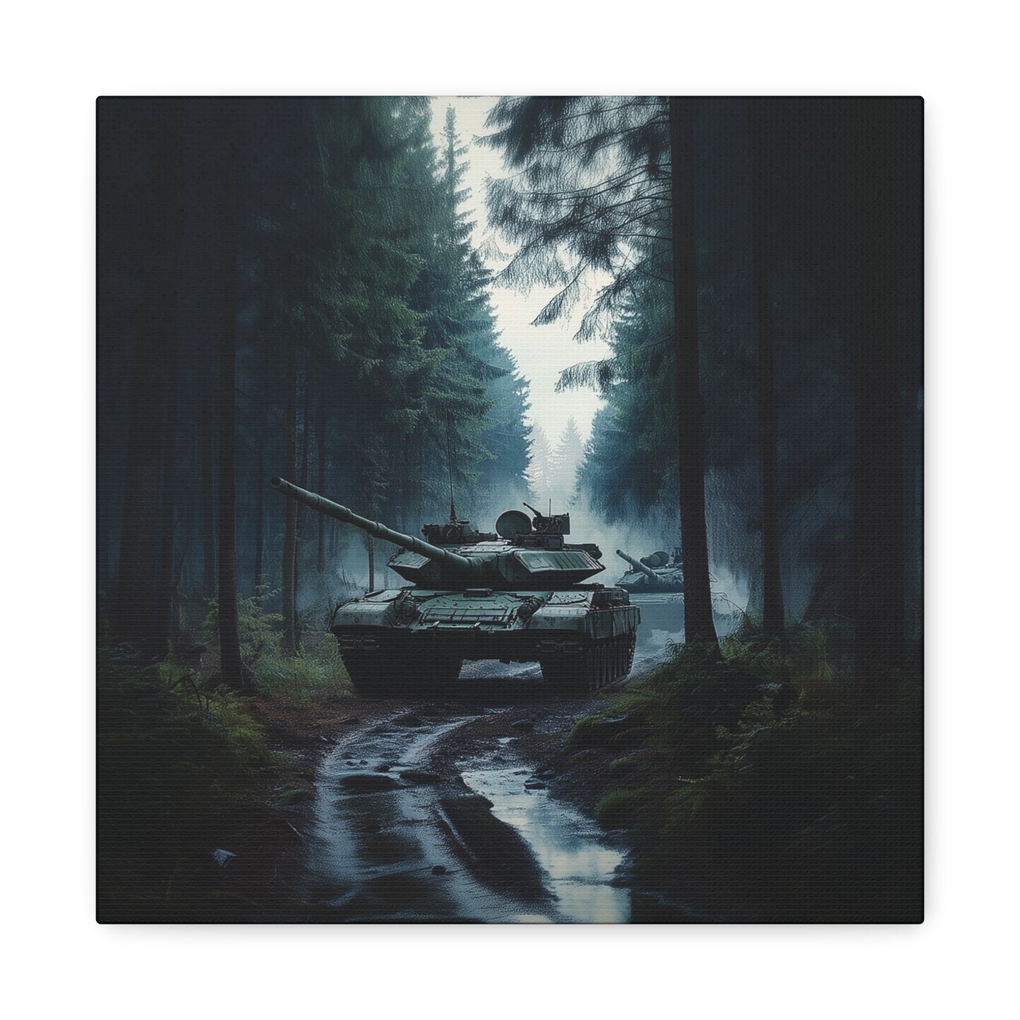 Forest Tanks Canvas