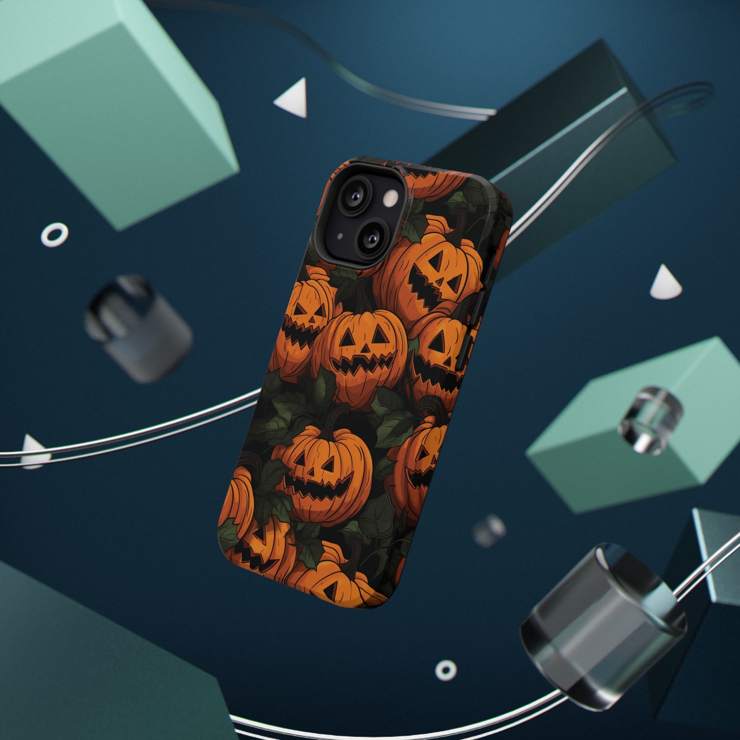 Halloween Jack-O'-Lantern Impact-Resistant Phone Case