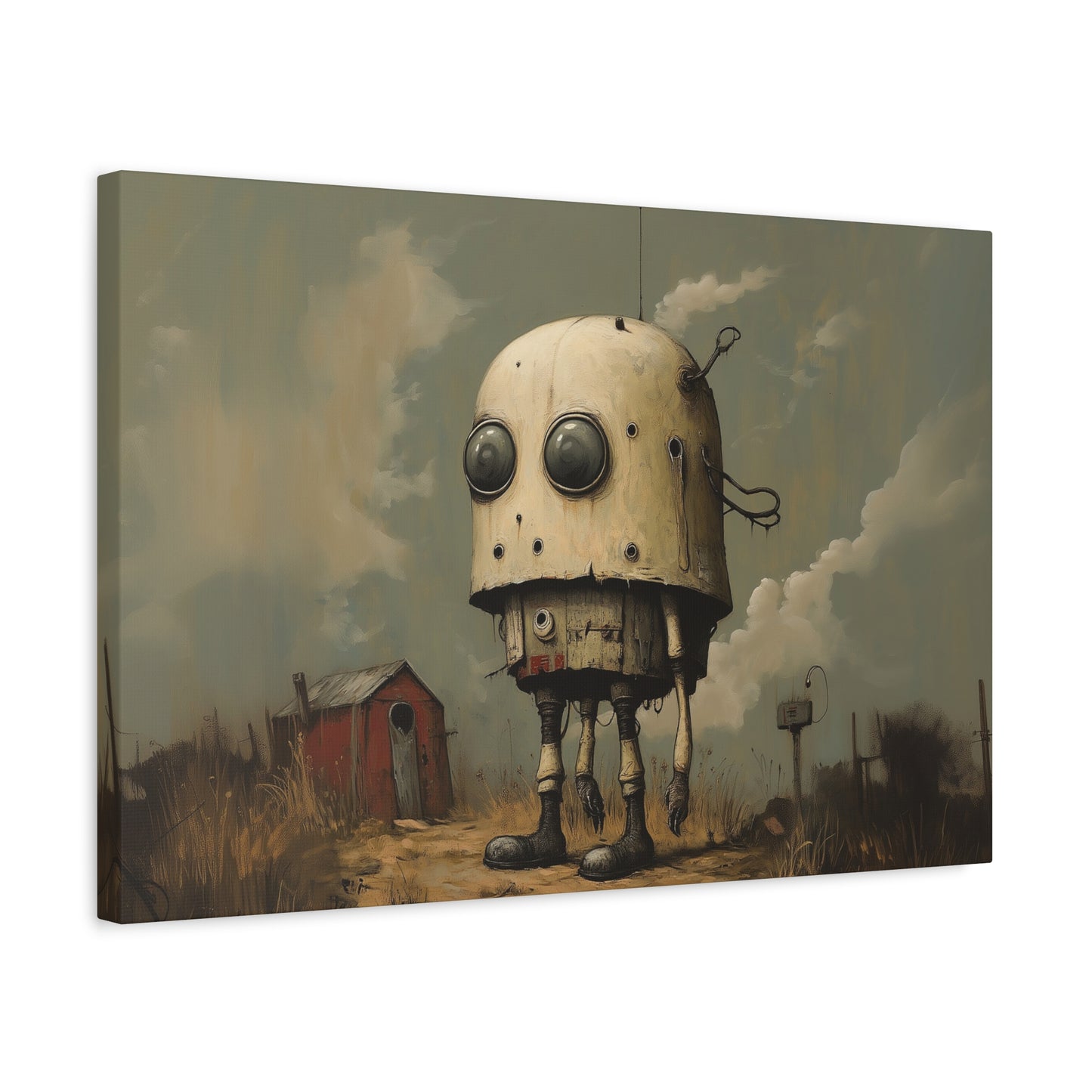 Lonely Robot Canvas