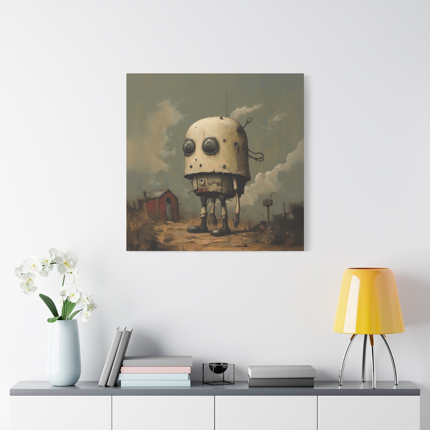 Lonely Robot Canvas