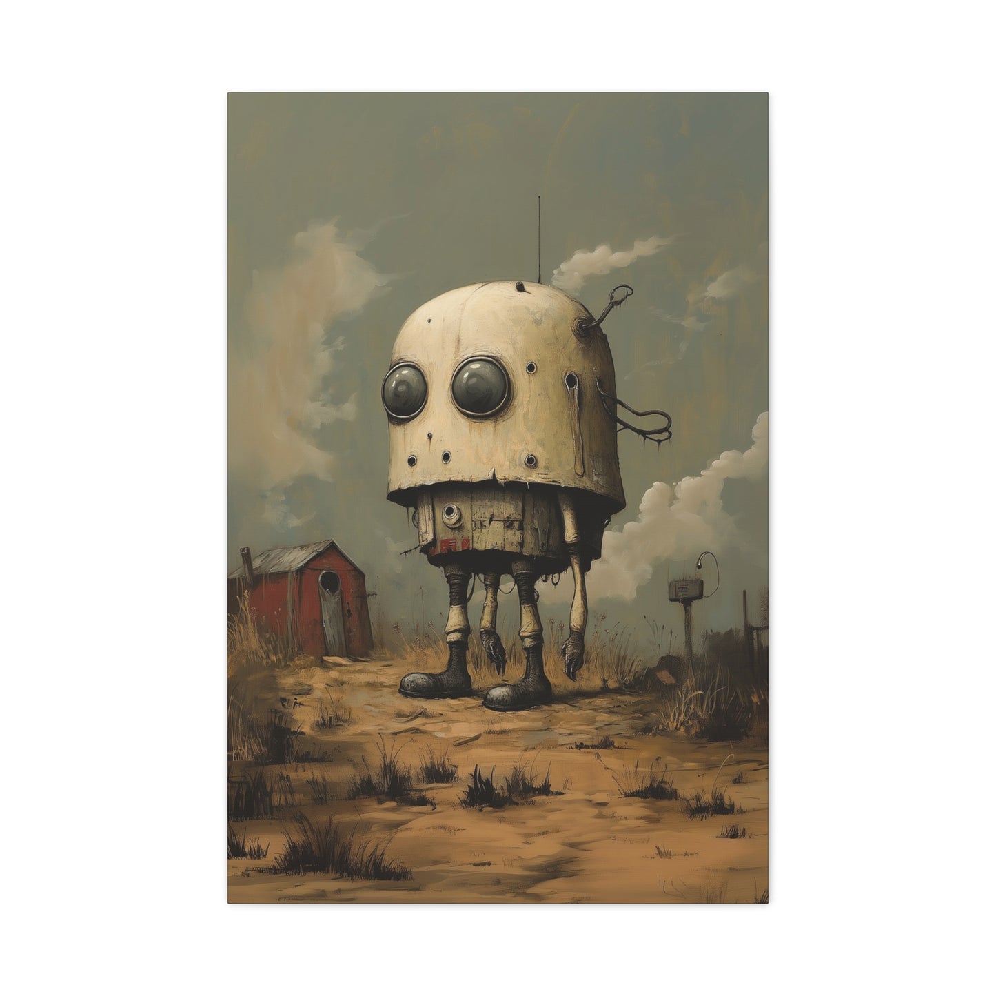 Lonely Robot Canvas