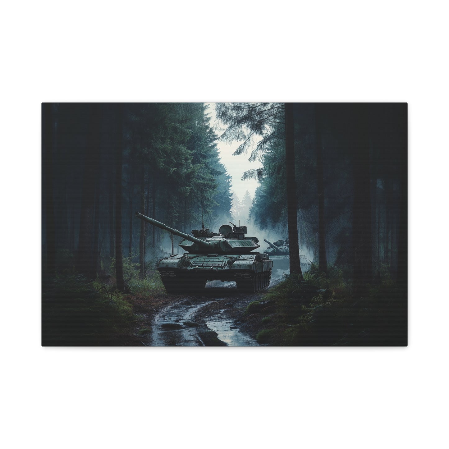 Forest Tanks Canvas