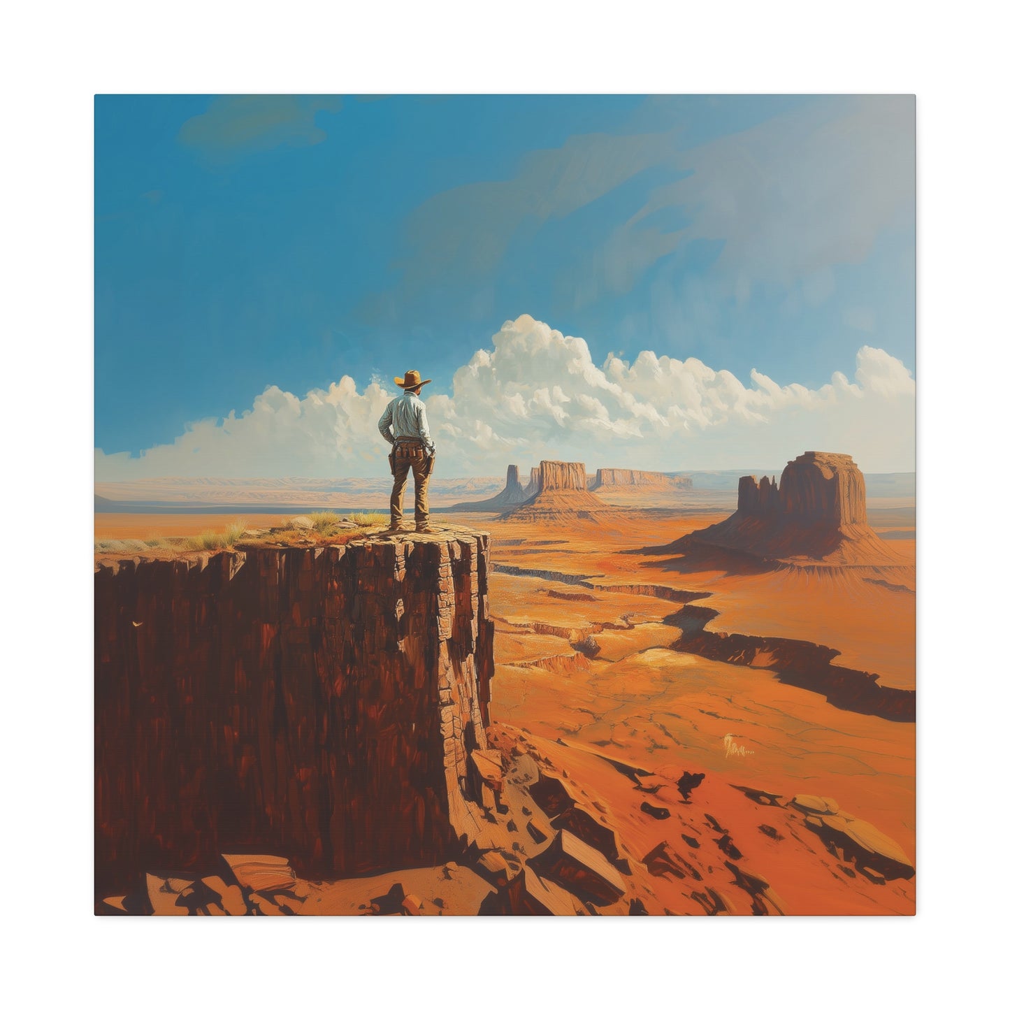 Cowboy Canyon Canvas