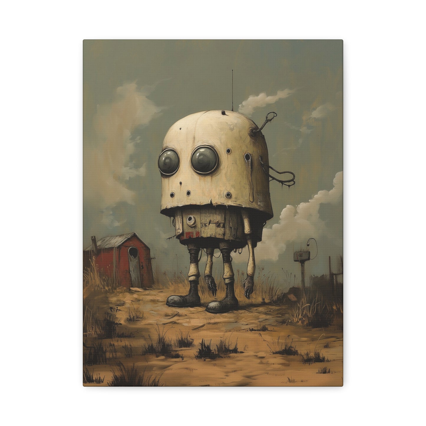 Lonely Robot Canvas