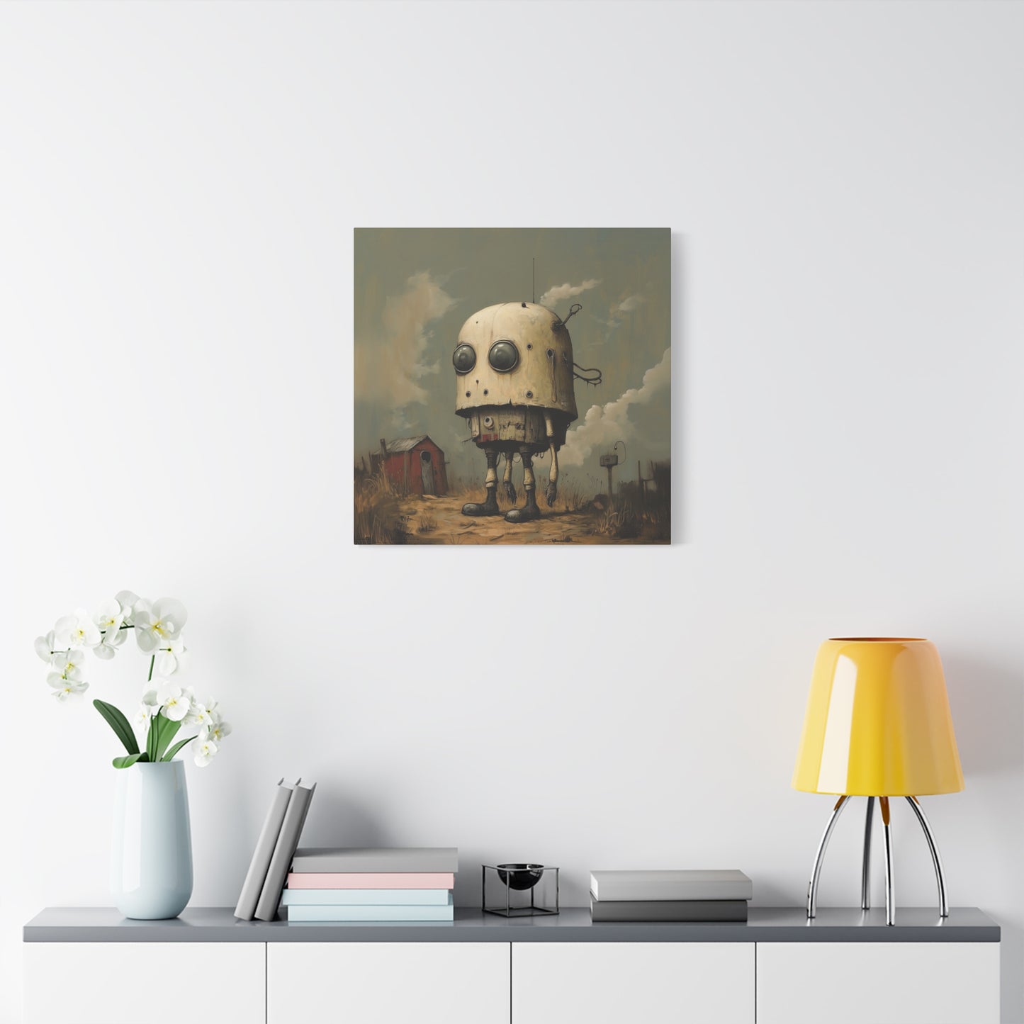 Lonely Robot Canvas