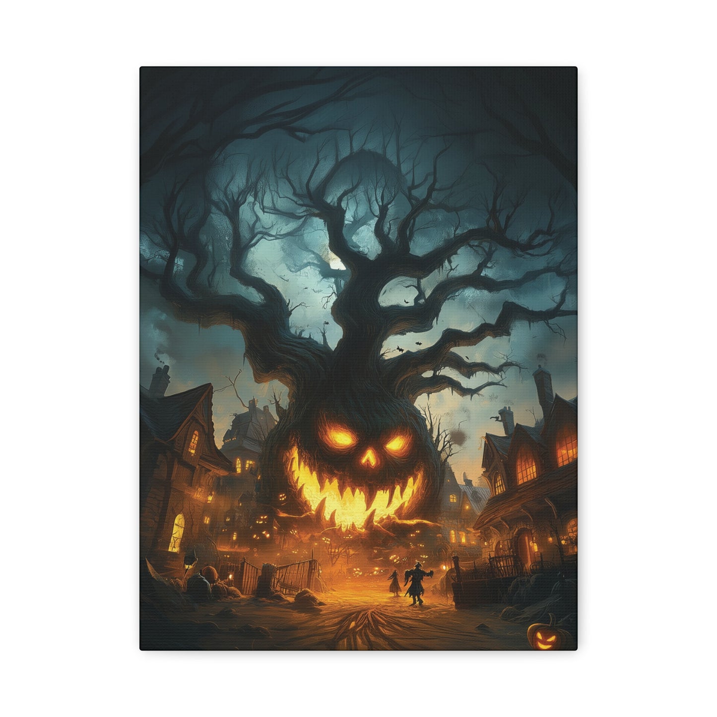 Halloween Tree Canvas