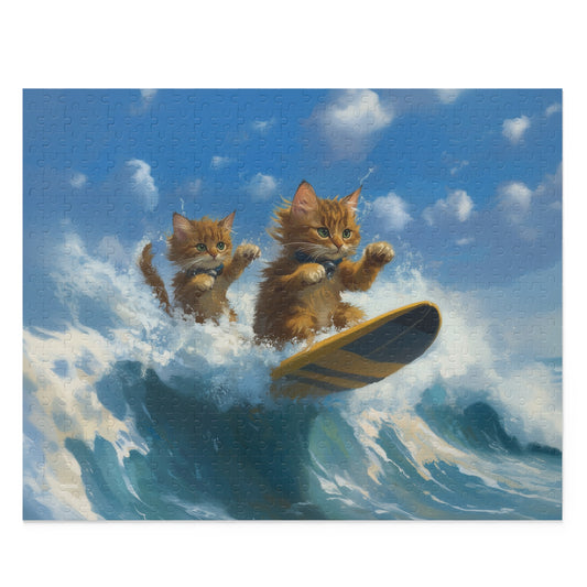 Surfing Cats Puzzle