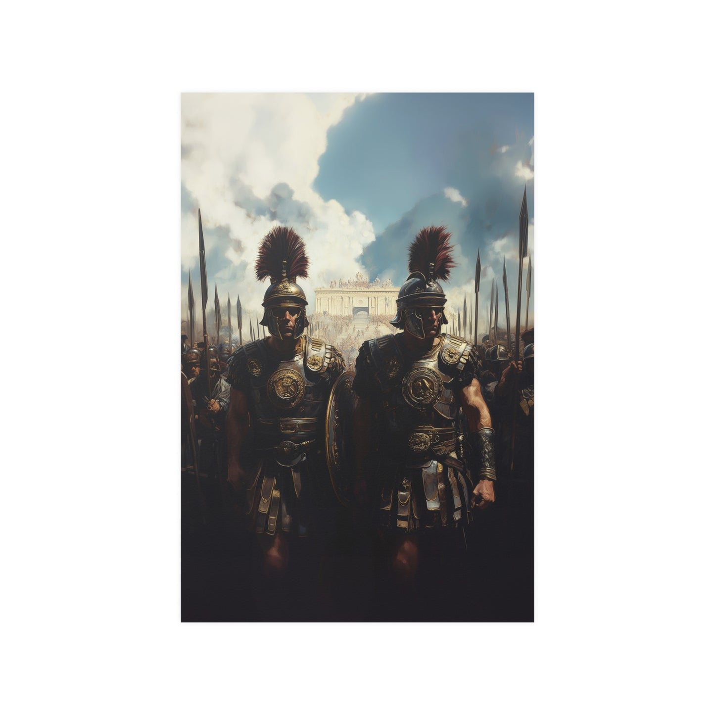 Roman Warriors Poster