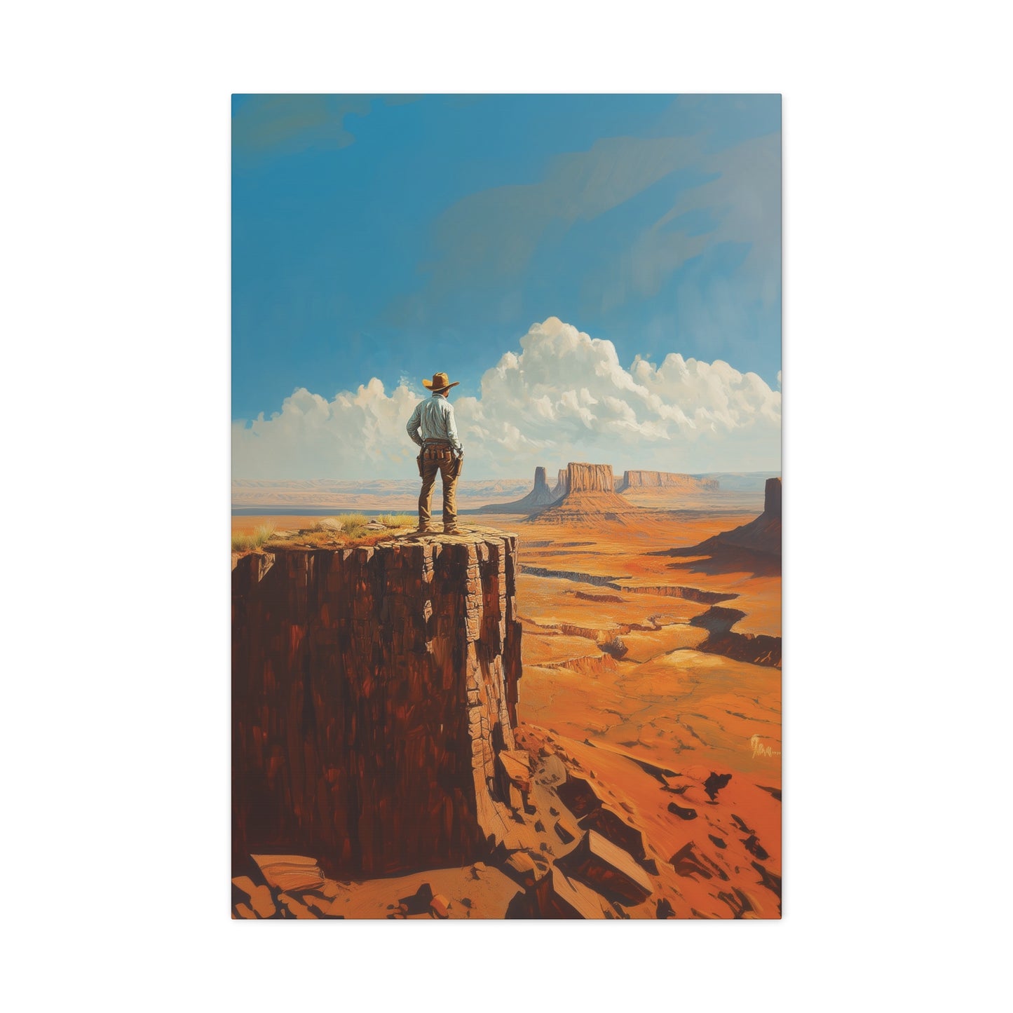 Cowboy Canyon Canvas