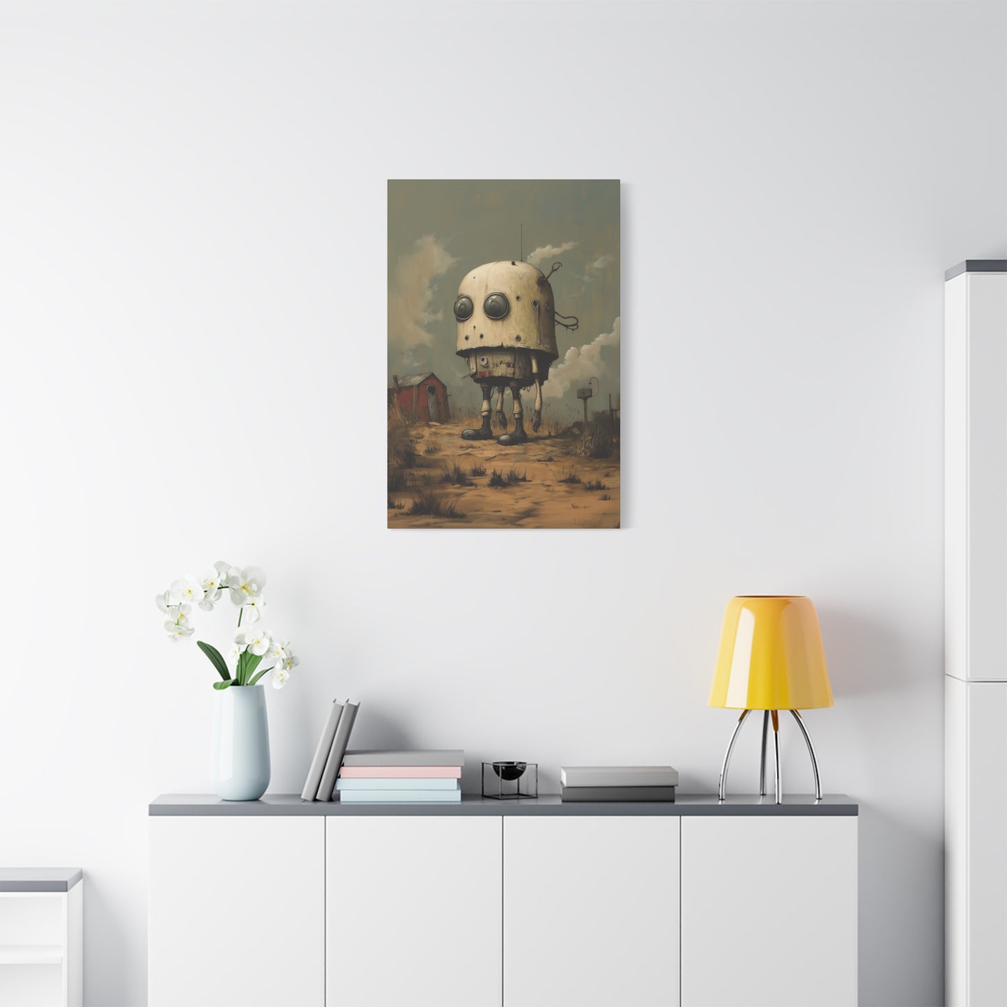 Lonely Robot Canvas