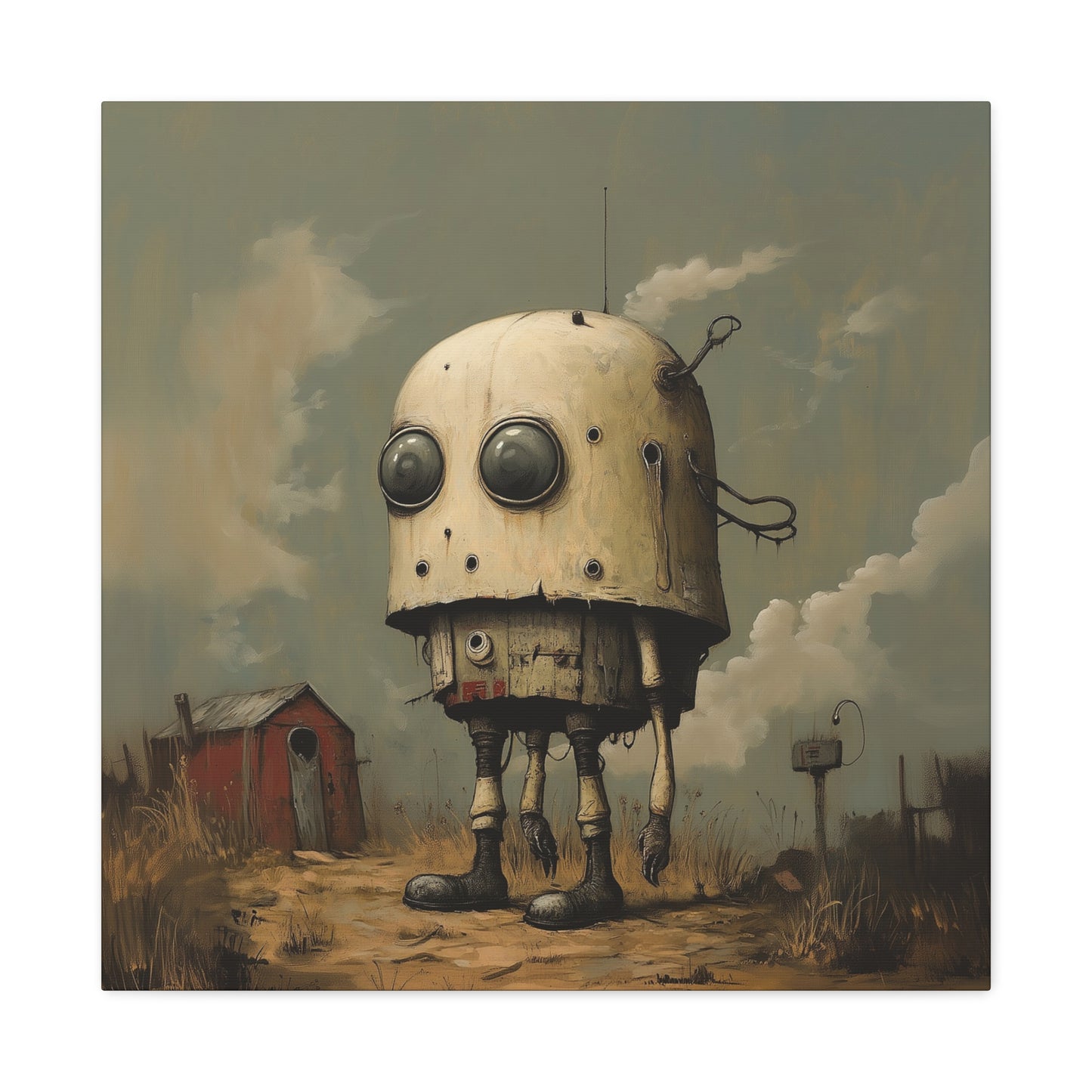 Lonely Robot Canvas