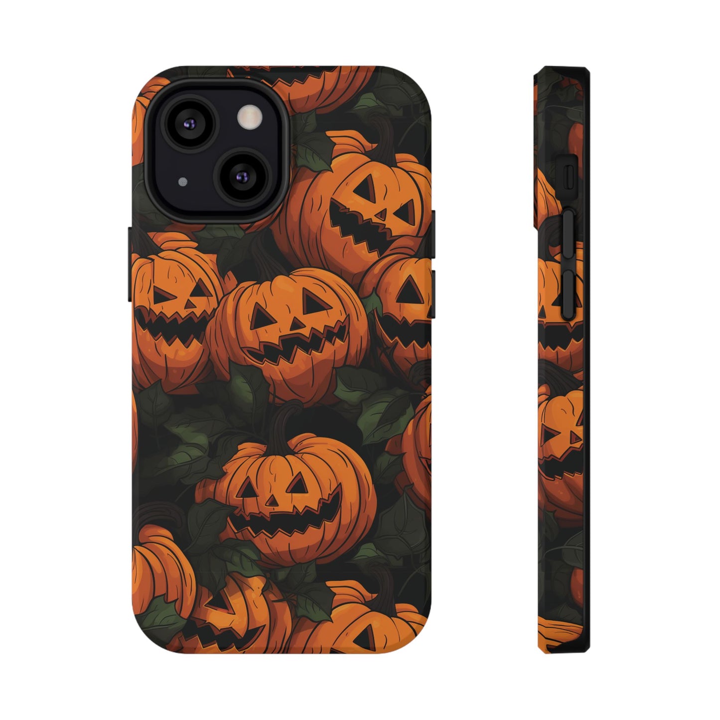 Halloween Jack-O'-Lantern Impact-Resistant Phone Case