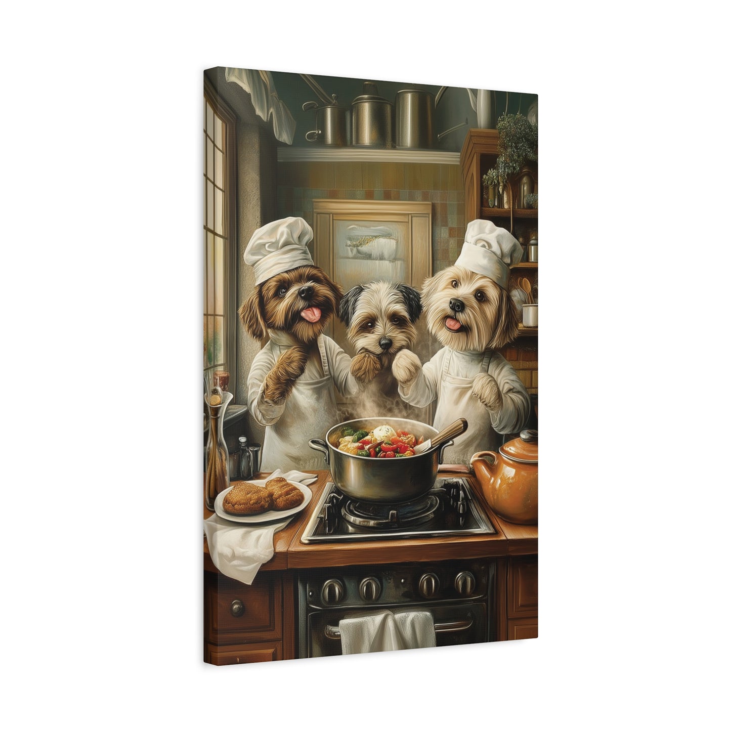 Doggy Chefs Canvas