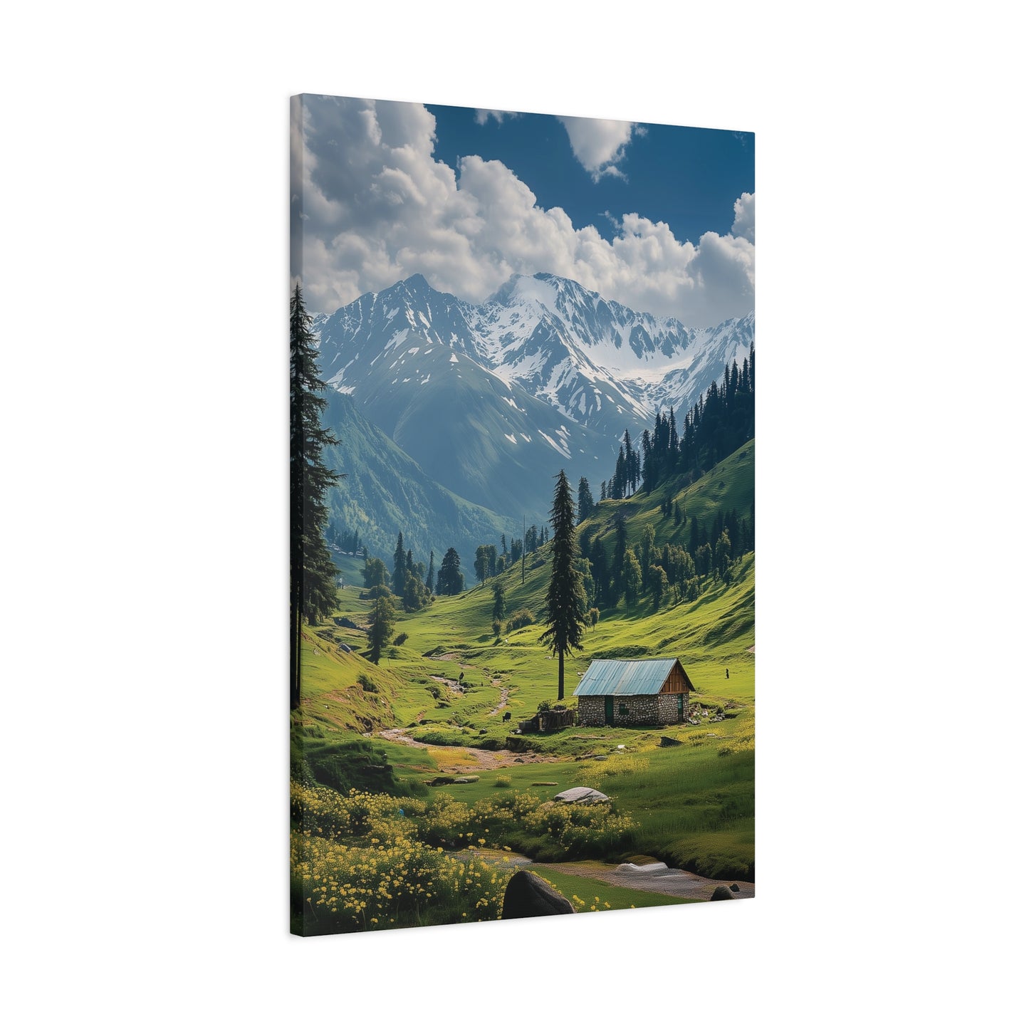 House in the Valley Canvas