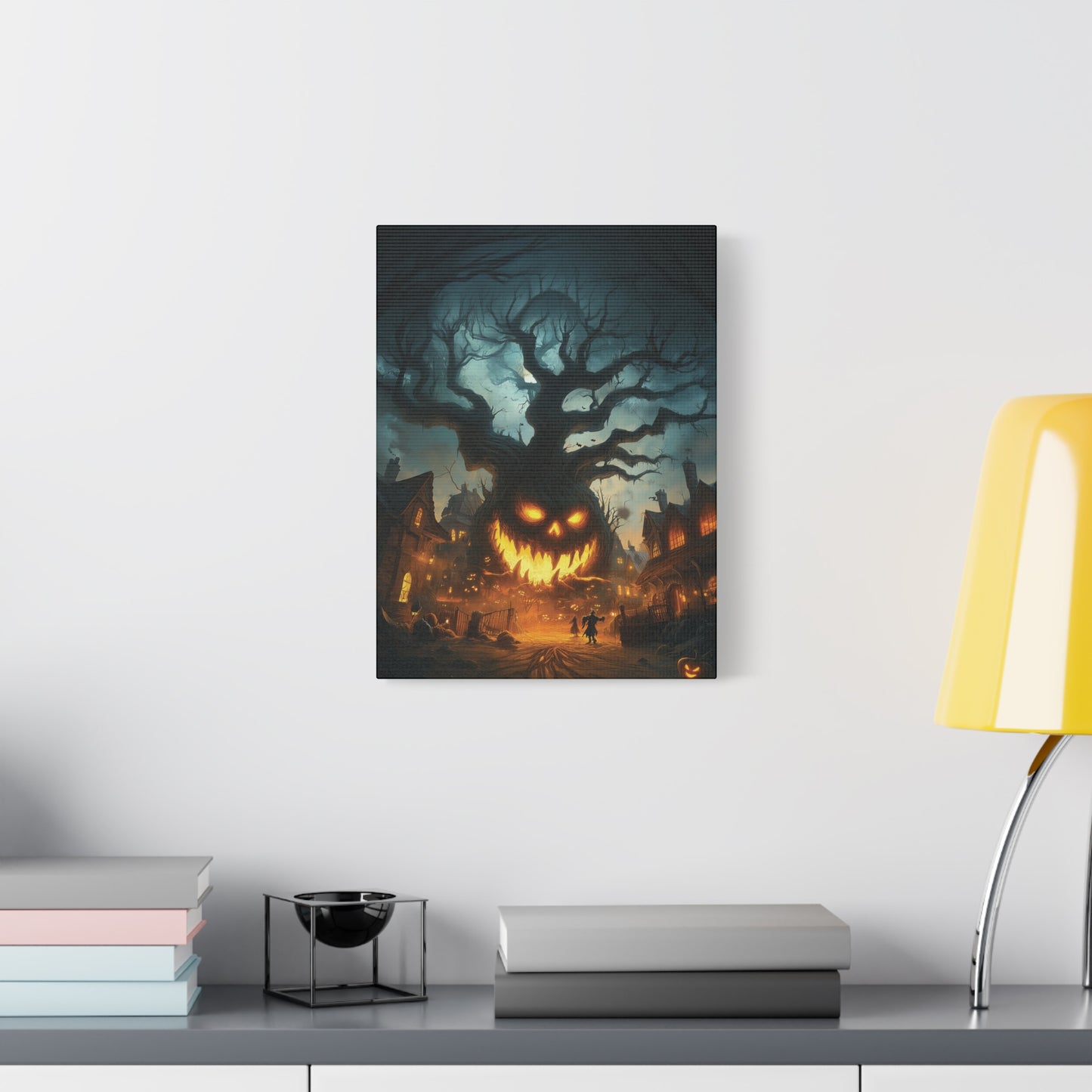 Halloween Tree Canvas