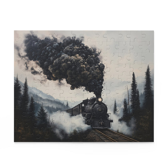 Train Through the Forest Puzzle
