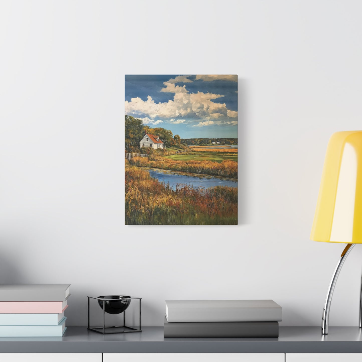 House in the Floodplains Canvas