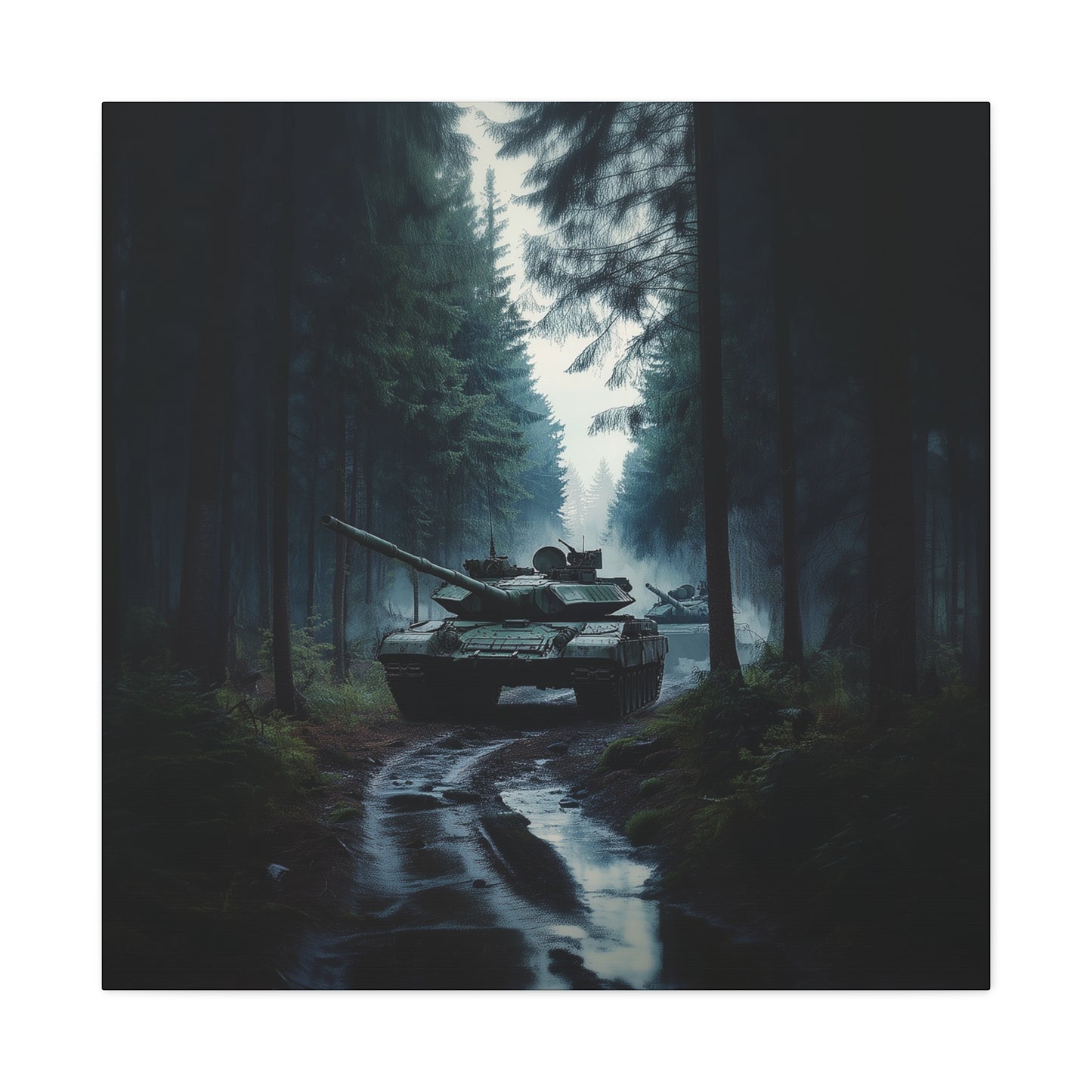 Forest Tanks Canvas