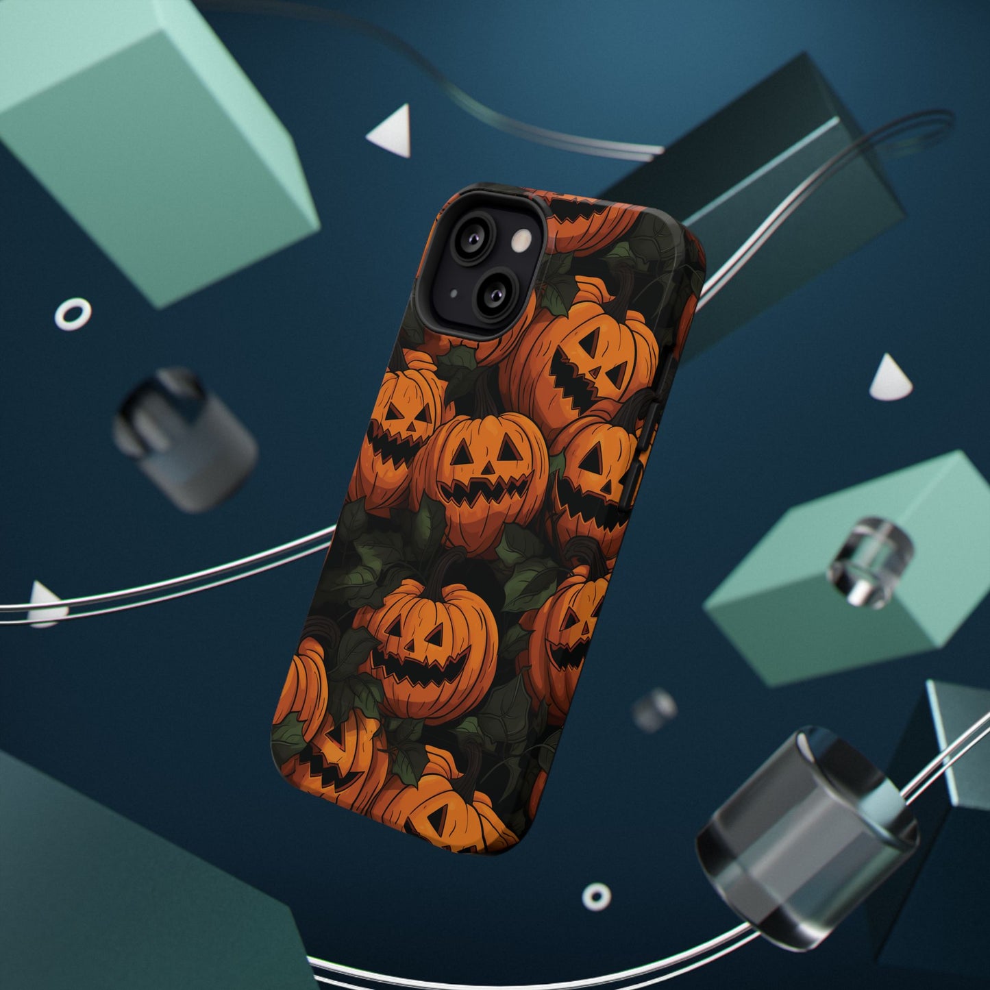 Halloween Jack-O'-Lantern Impact-Resistant Phone Case