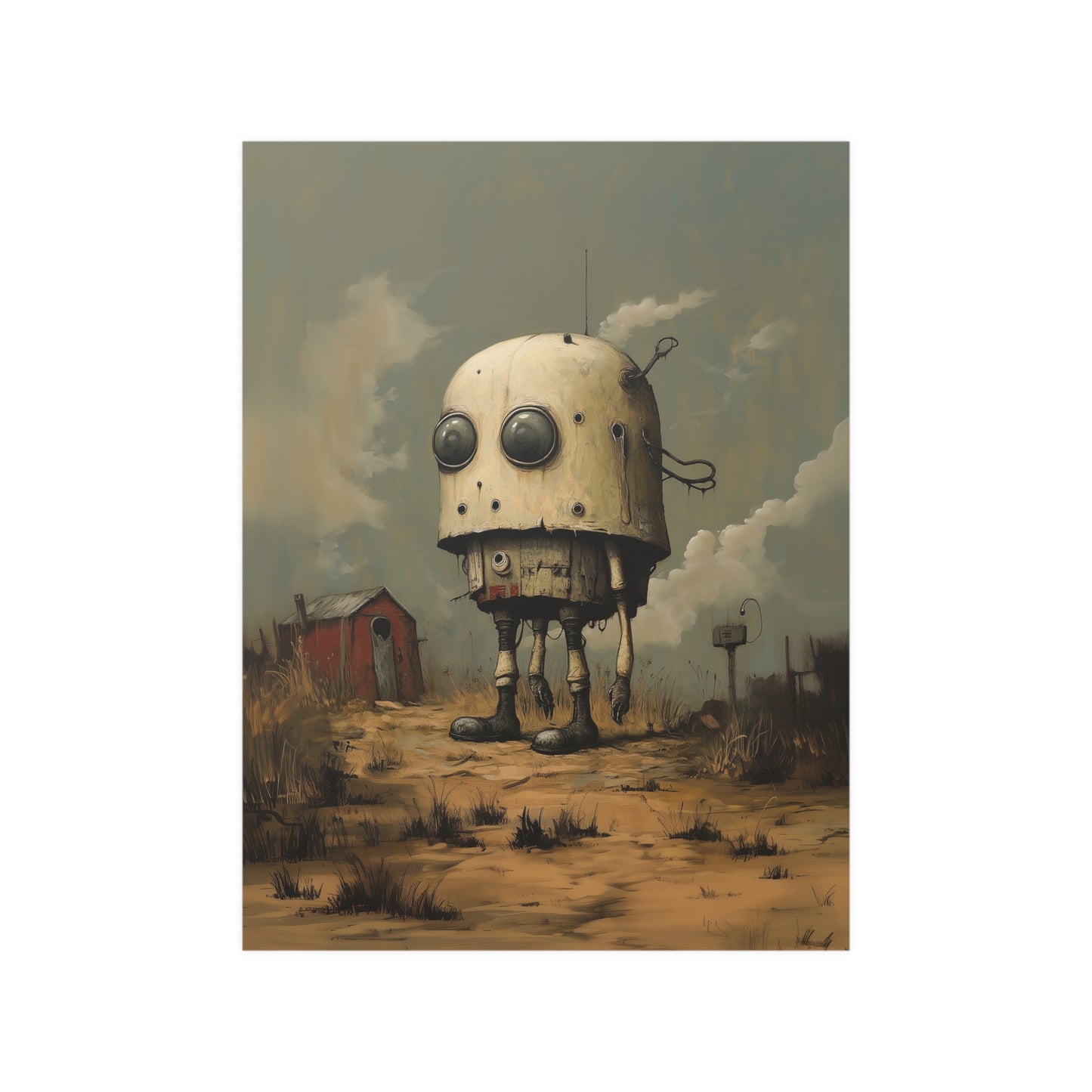 Lonely Robot Poster