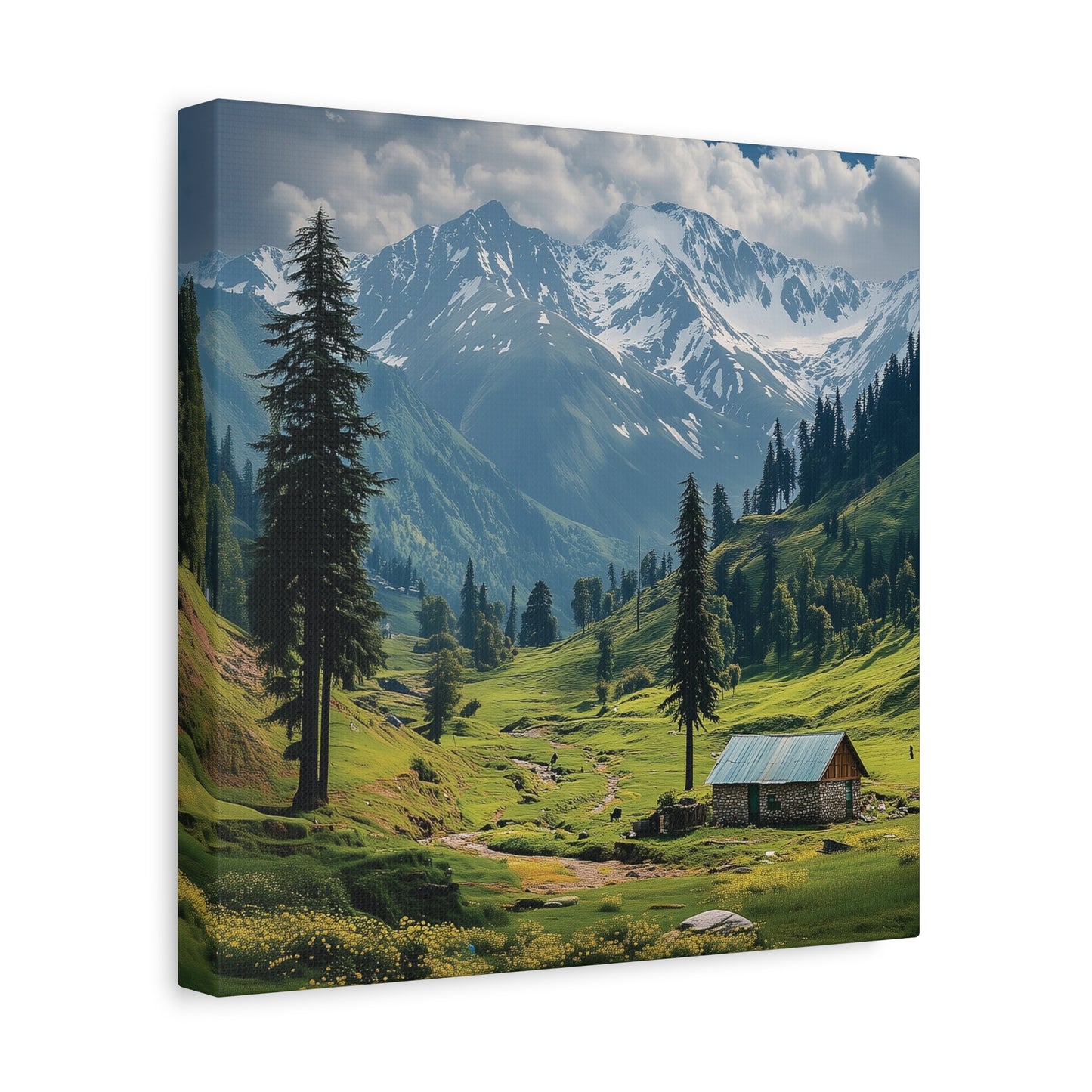 House in the Valley Canvas