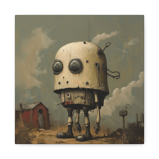 Lonely Robot Canvas