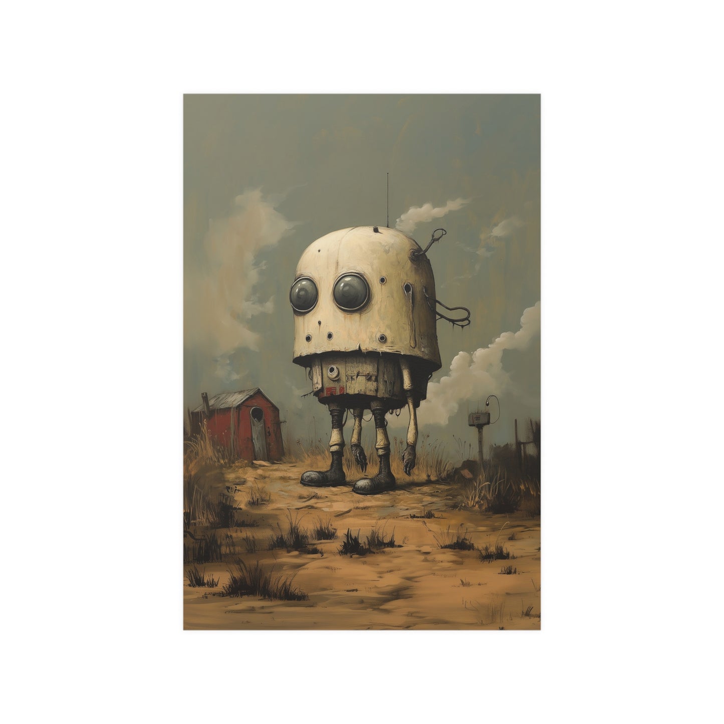 Lonely Robot Poster