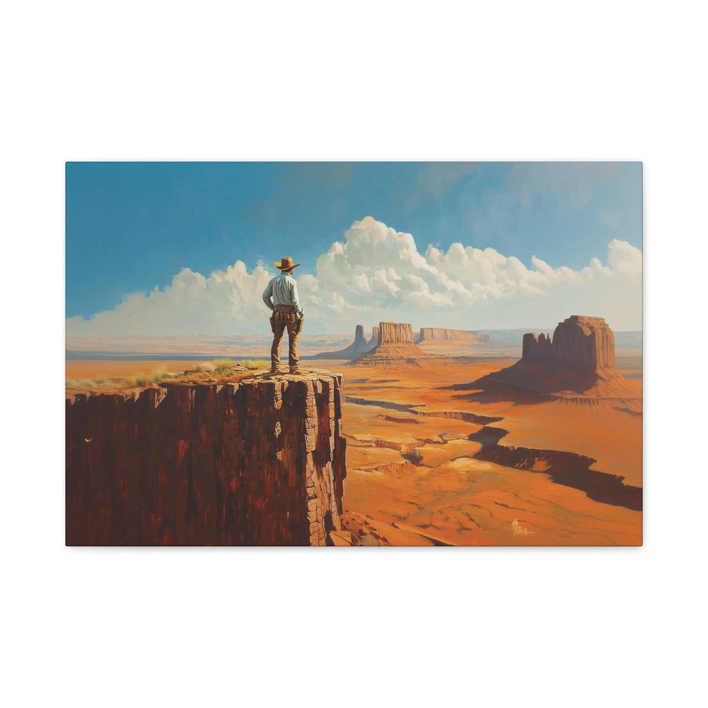 Cowboy Canyon Canvas