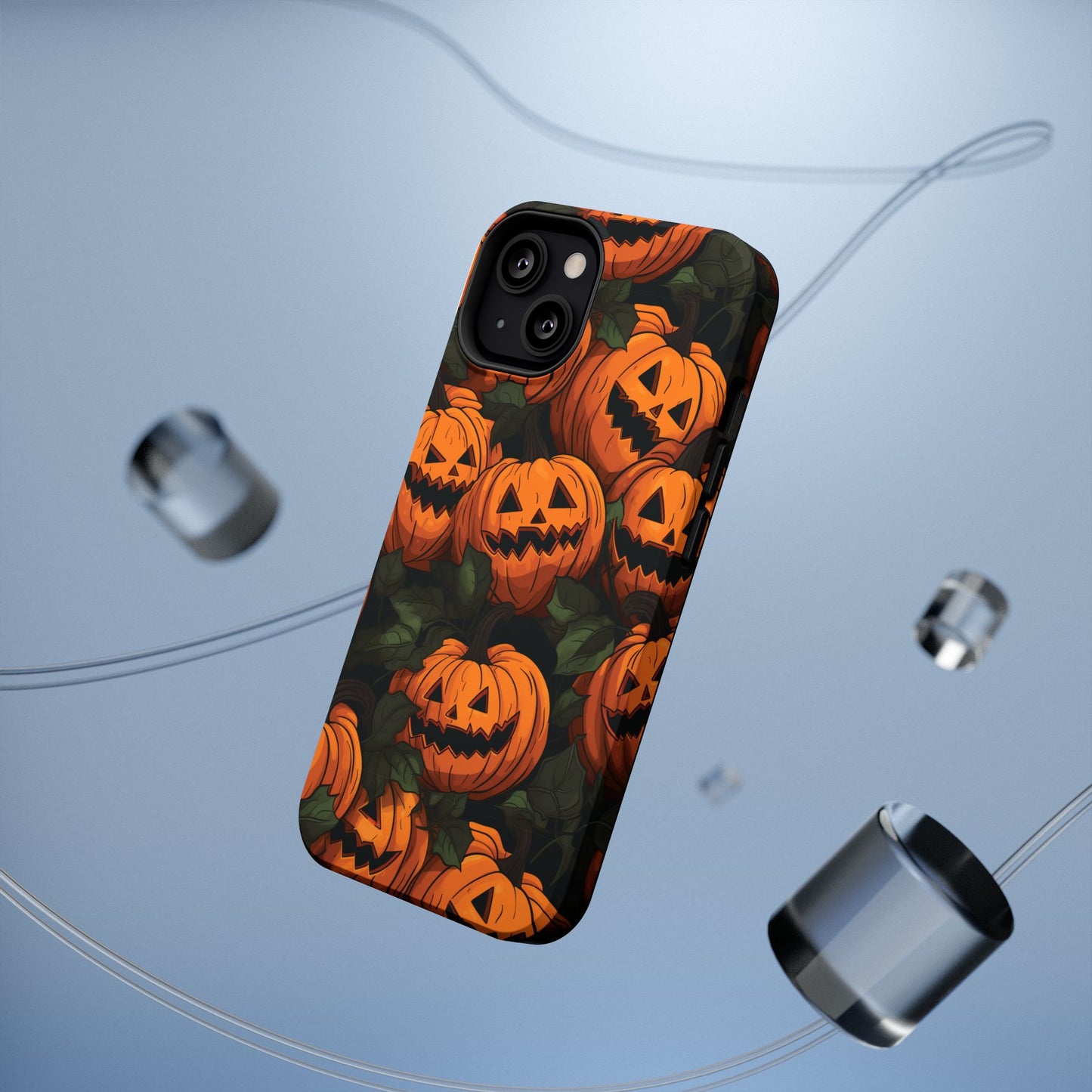 Halloween Jack-O'-Lantern Impact-Resistant Phone Case