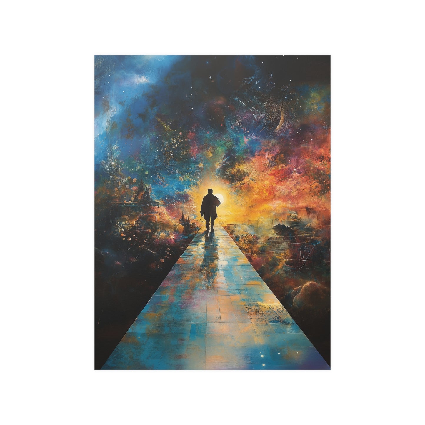 A Walk Through Space Poster