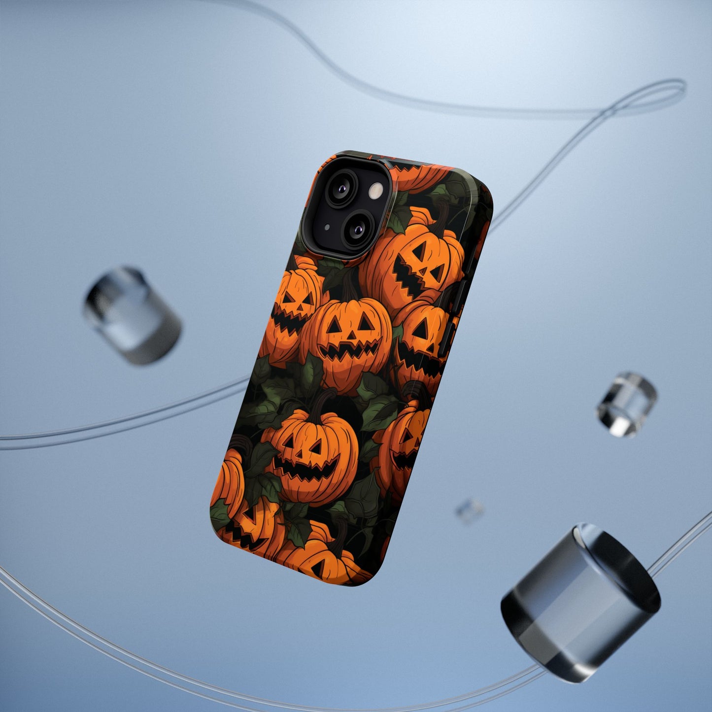 Halloween Jack-O'-Lantern Impact-Resistant Phone Case