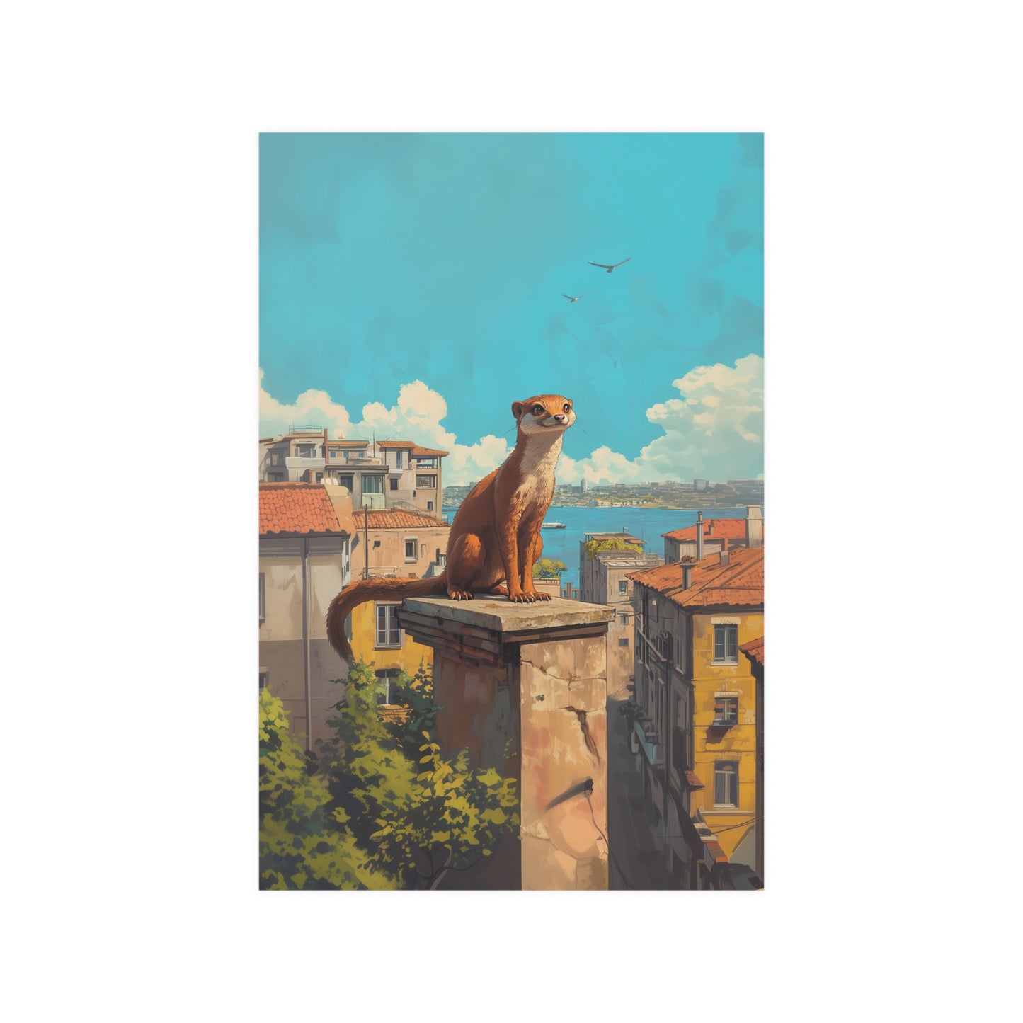 Mongoose in the City Poster