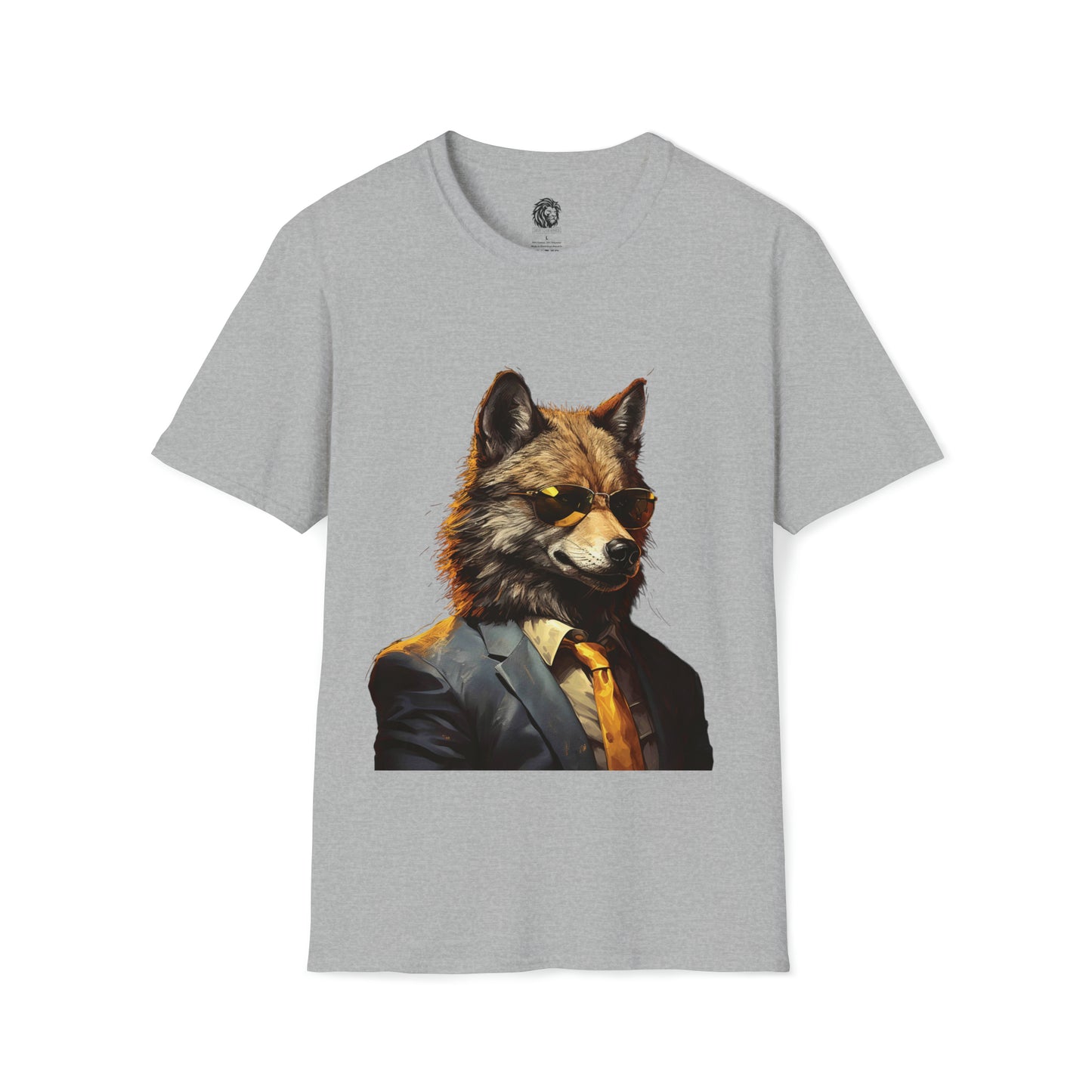 Business Wolf Shirt