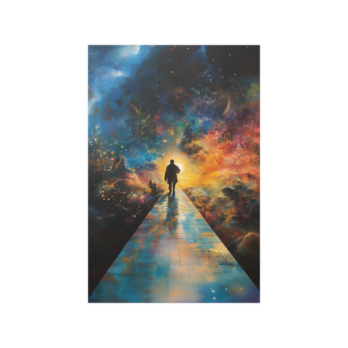 A Walk Through Space Poster