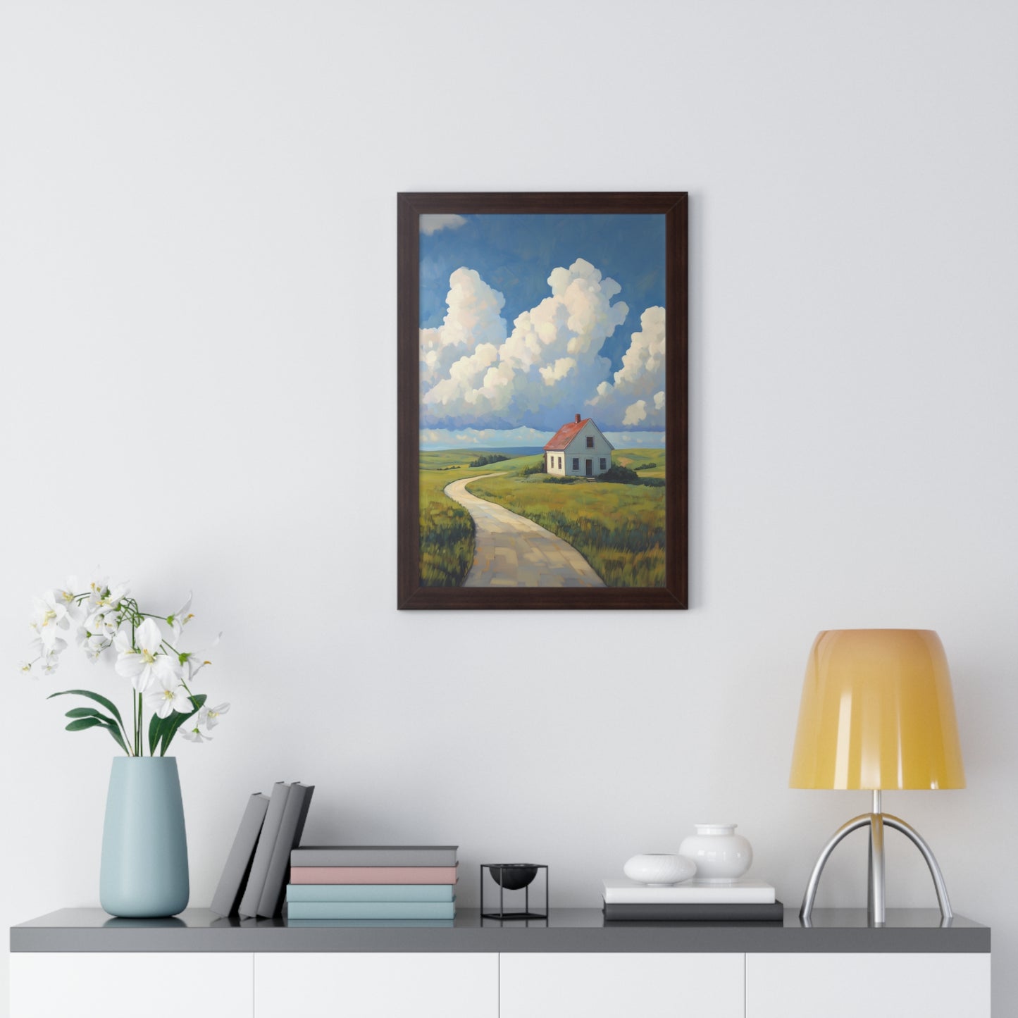 Custom Personalized Framed Vertical Picture