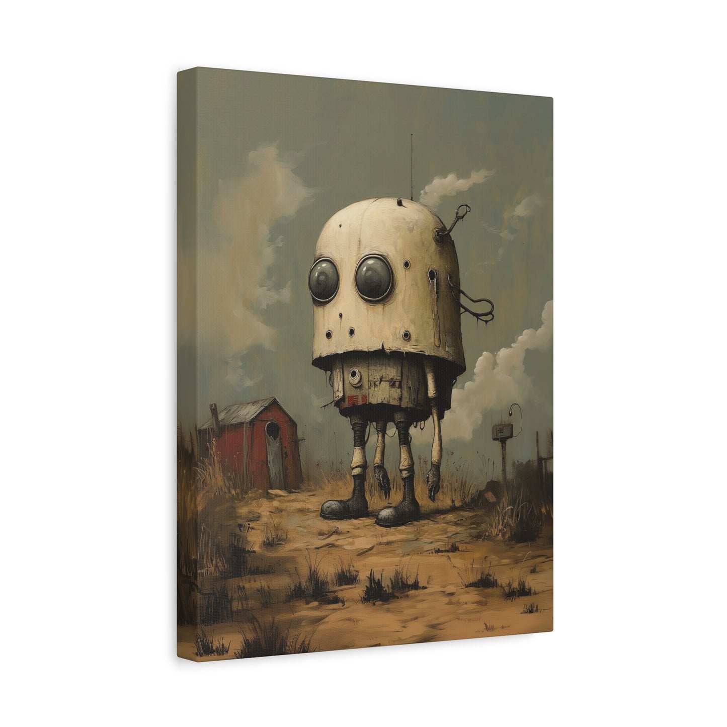 Lonely Robot Canvas