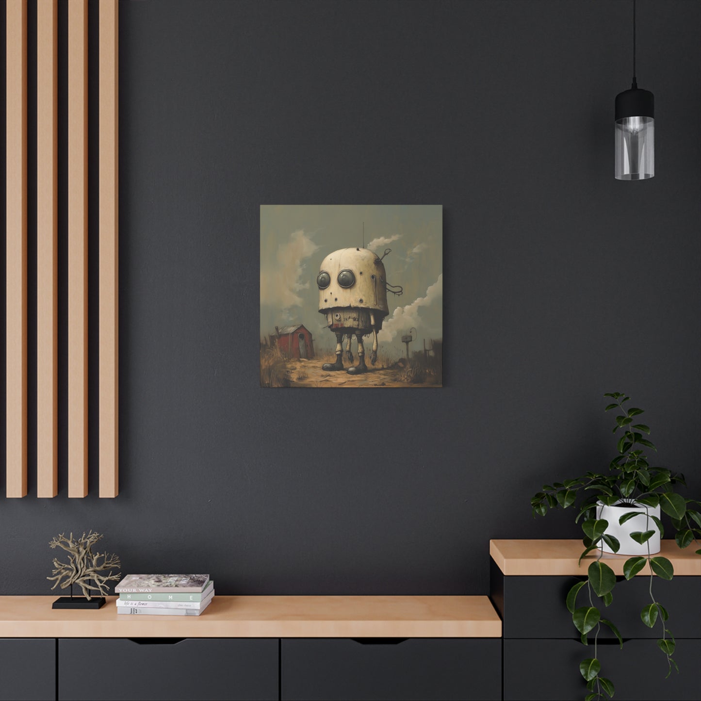 Lonely Robot Canvas