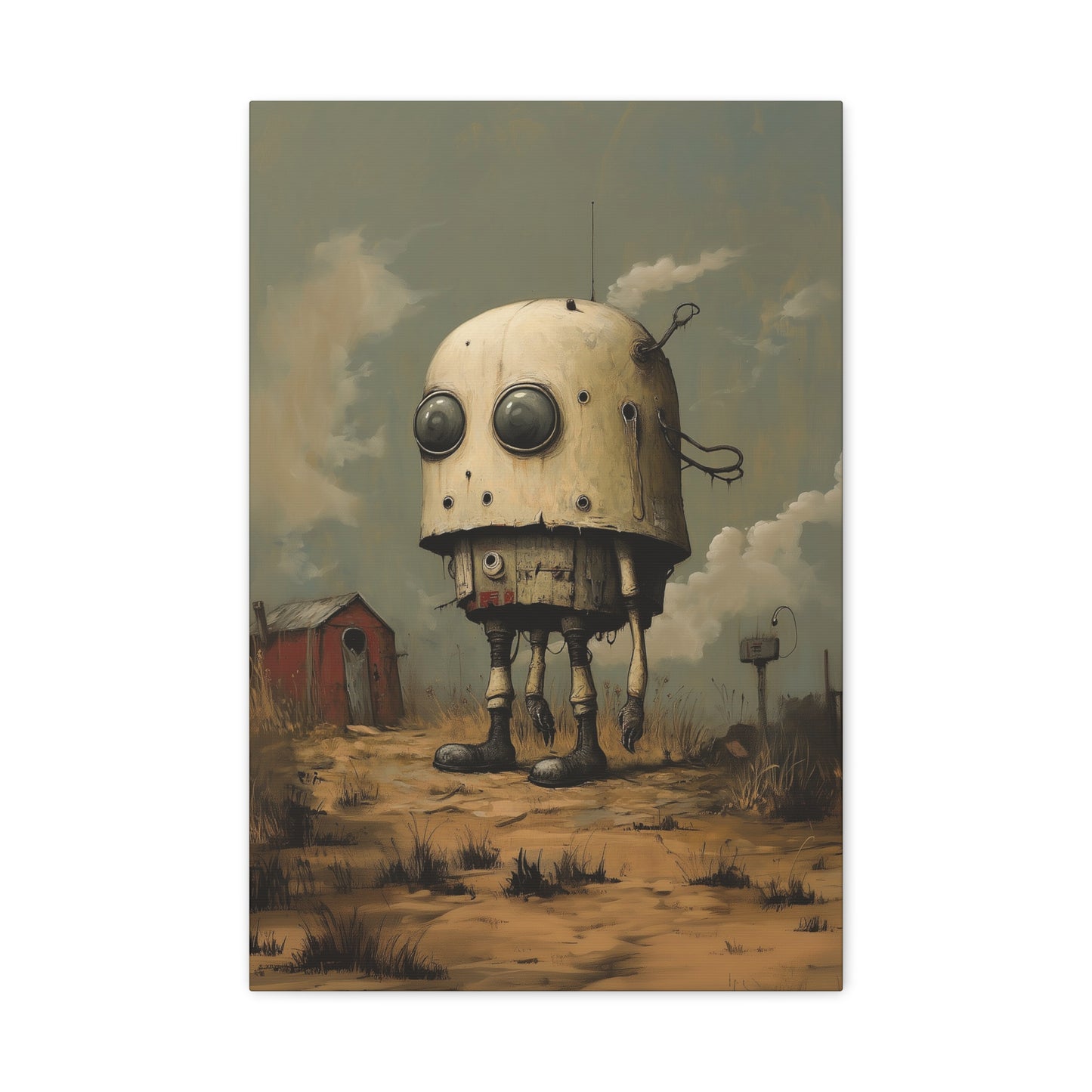 Lonely Robot Canvas